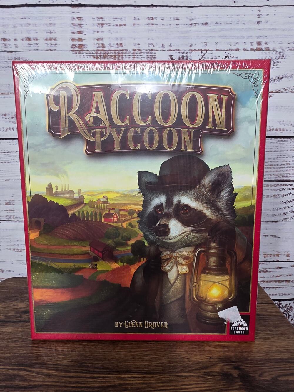 Raccoon Tycoon Board Game Forbidden Game Sealed 2019
